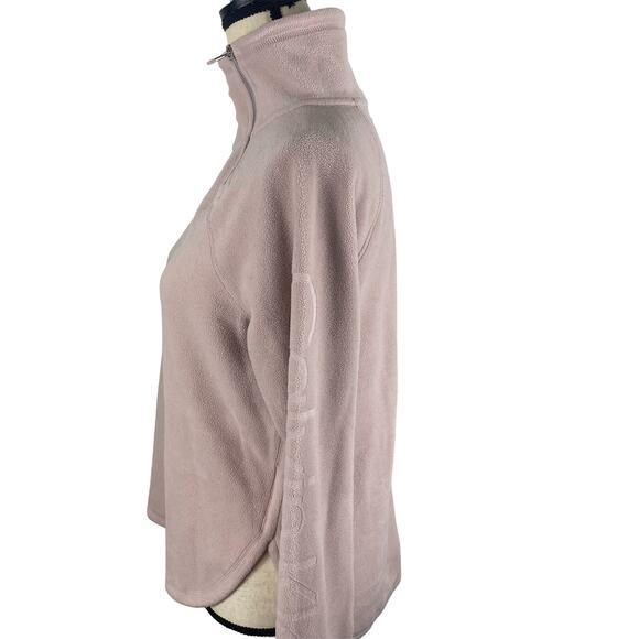 Calvin Klein Asymmetrical Sweatshirt Performance 1/4 Zip Pullover Womens Small - Picture 2 of 14